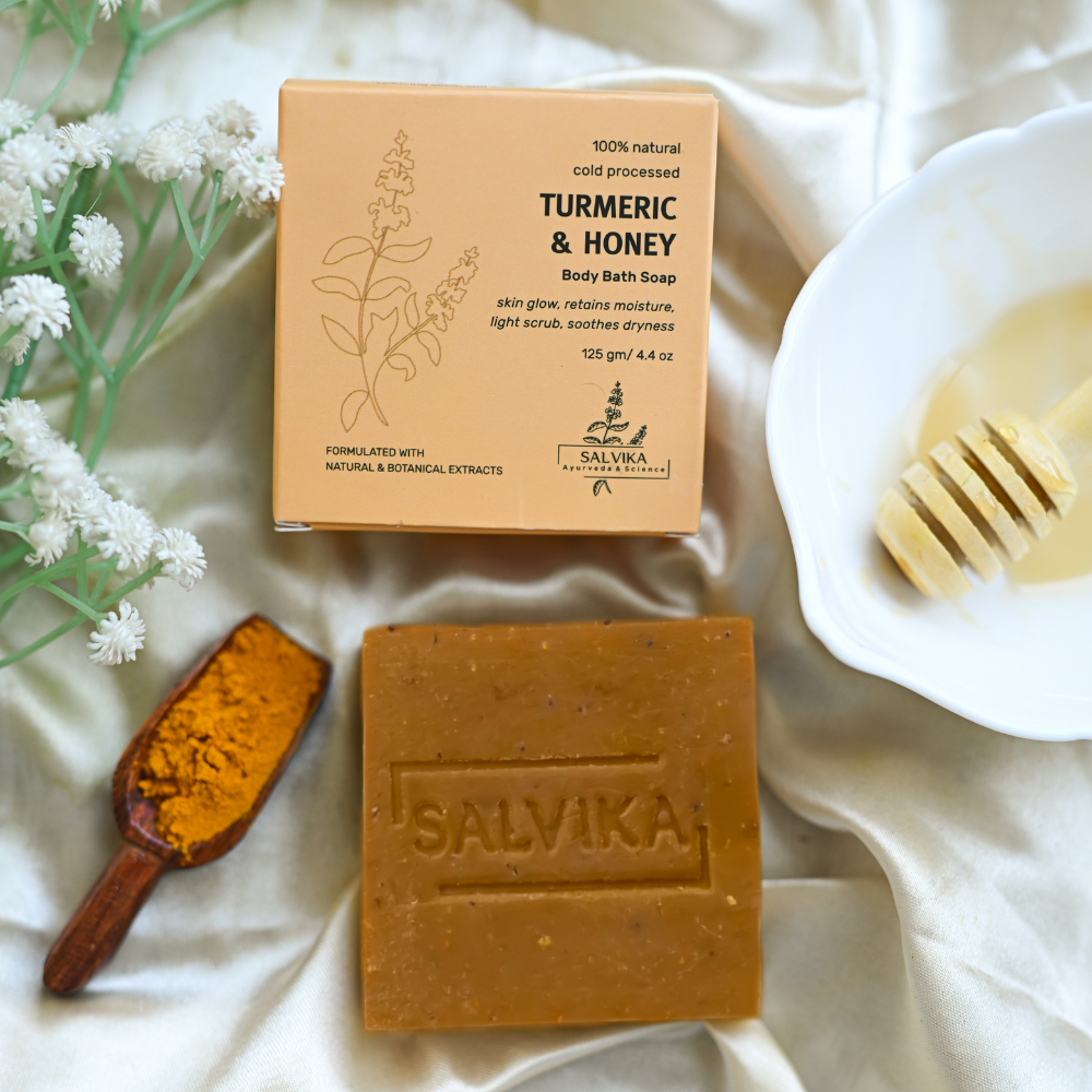 Cold Processed Turmeric & Honey Soap – 125g