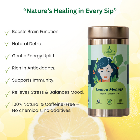 Lemon Moringa Green Tea – 100g